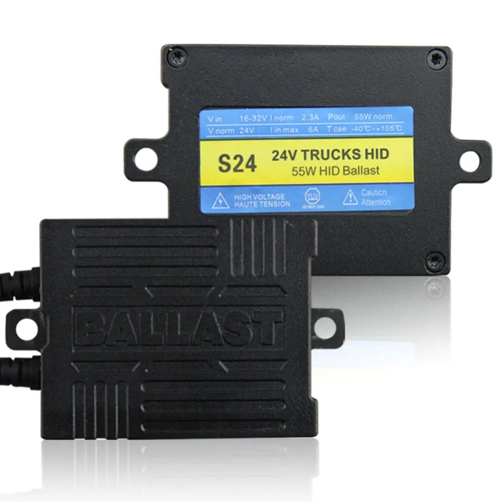 

Hot sales 1 piece Car & Trucks 24V 55W AC HID Xenon Ballast Alternating Current Car Xenons H1 H4 H7 H10 H13 Ballast Fog Lamps
