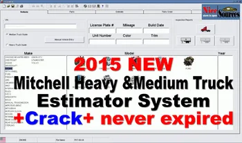 

free shipping Mitchell Heavy and Medium Truck Estimator System 2015+Crack+ never expired install on many computers