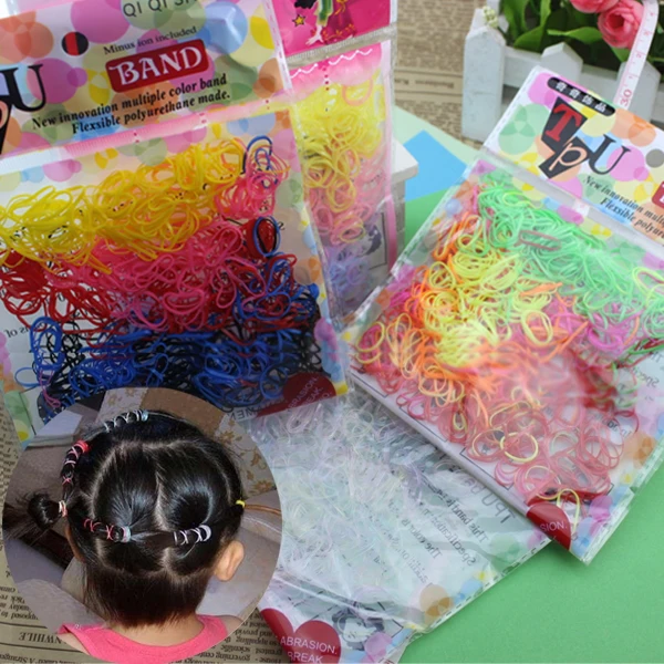 

New Girl Baby Ponytail Hair Accessories Small Disposable Rubber Hair Band VN 68