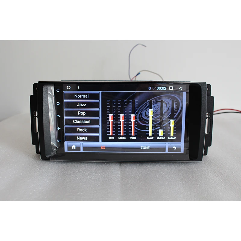 Discount Lenvio RAM 2GB+32GB Android 7.1 CAR DVD PLAYER For Jeep Commander Compass Grand CHerokee Dodge 2007-2010 Chrysler 300C Sebring 3