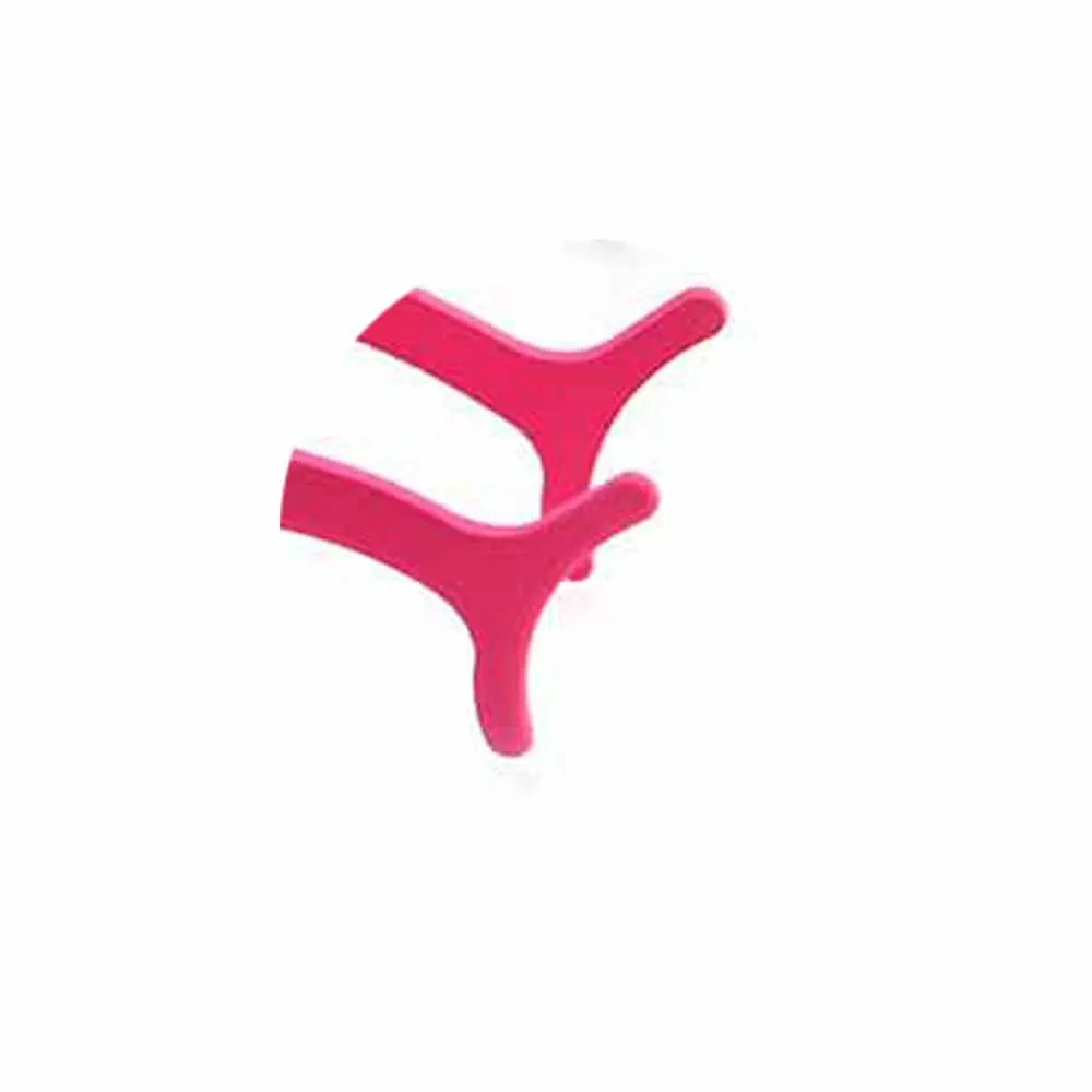Pink Ресницы клип 1 шт. из нержавеющей стали завивки ресниц аппликатор Пинцет красоты составляют косметики Инструменты - Цвет: Pink