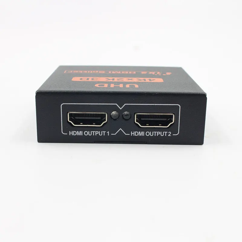 Горячая 3D 4 K x 2 K Full HD 1080 p HDMI сплиттер 1X2 2 порта концентратор ретранслятор усилитель