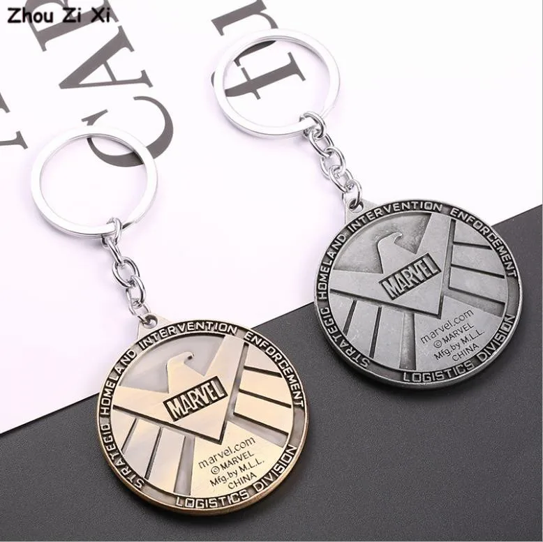 

Creative avengers captain America SHIELD agent key chain Toys