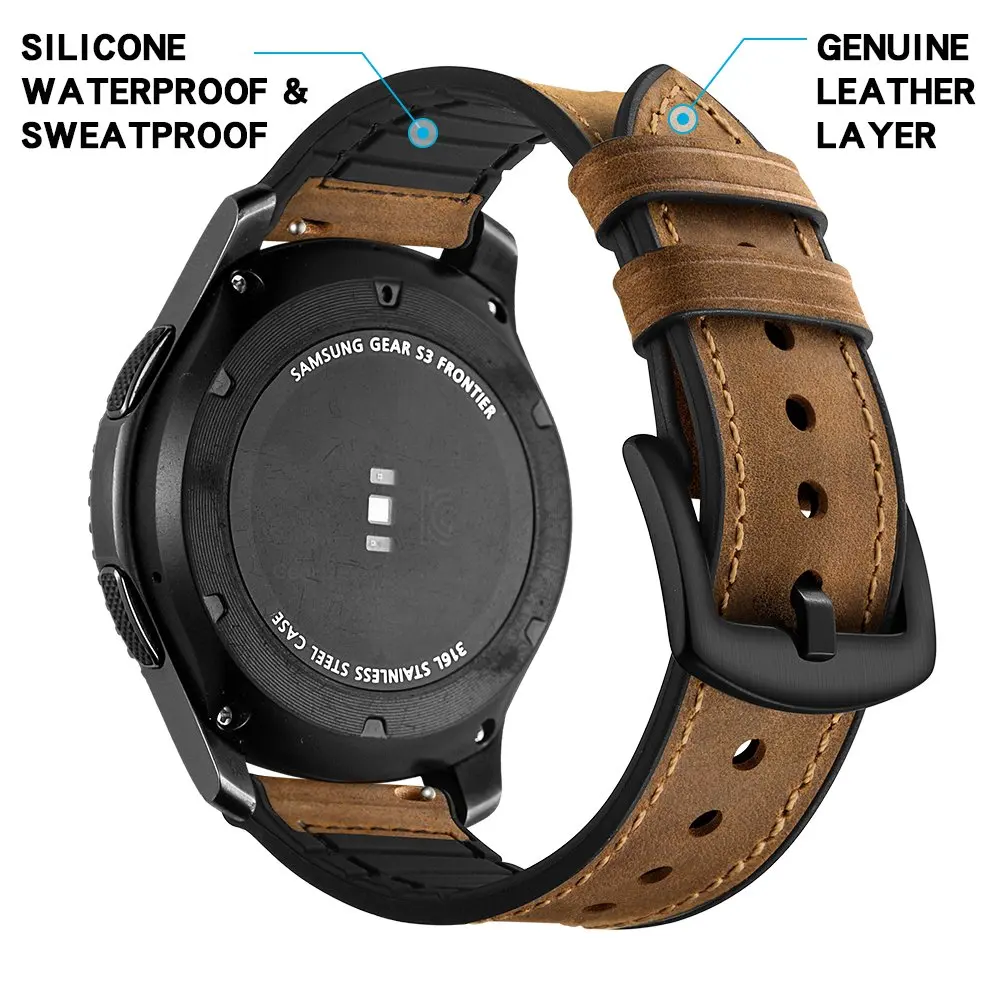 Модные силиконовые часы из натуральной кожи ремешок для Garmin Forerunner 645 музыка 245 м замена мягкий ремешок 20 мм