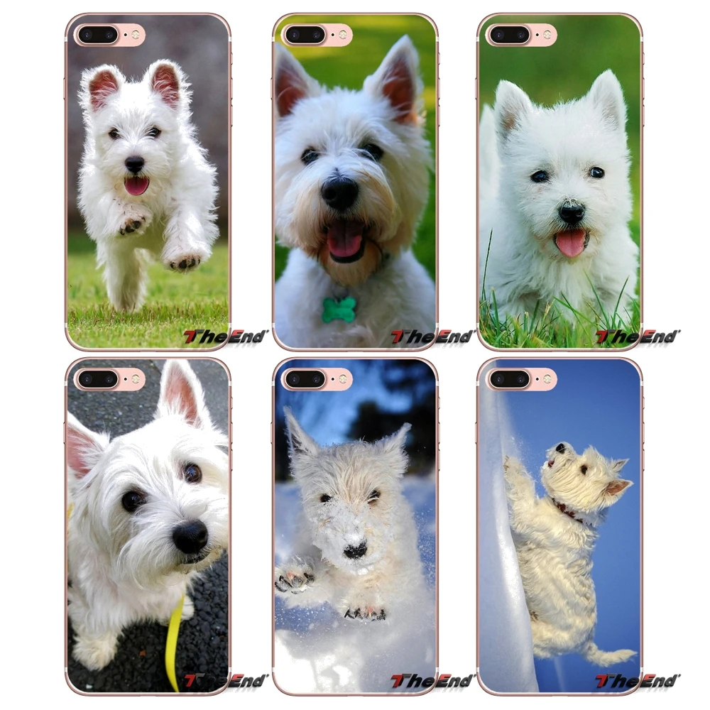 Для Xiaomi Redmi 4 3 3S Pro Mi3 Mi4 Mi4i Mi4C Mi5 Mi5S Mi Max Note 2 West Highland White Terrier чехол для собаки |