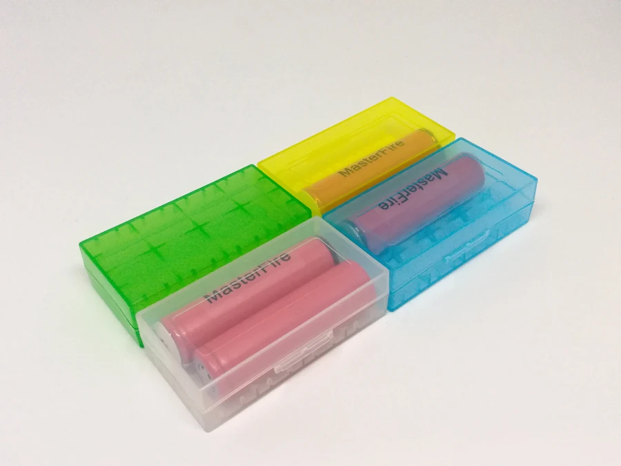 MasterFire 100pcs/lot New Hard Plastic Battery Protective Storage Boxes Cases Holder For 18650 18350 CR123A 18500 Battery MasterFire 100pcs/lot New Hard Plastic Battery Protective Storage Boxes Cases Holder For 18650 18350 CR123A 18500 Battery