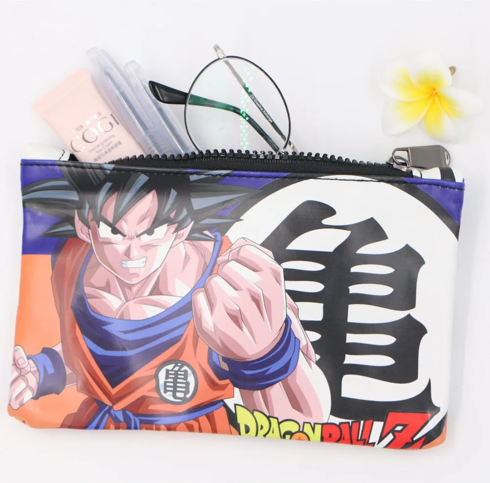 

1pc/lot Dragon Ball Z Pencil Bag Anime Pencil Case Kids Gifts Material Escolar De Anime Stationery School Supplies 19.5*12.5cm