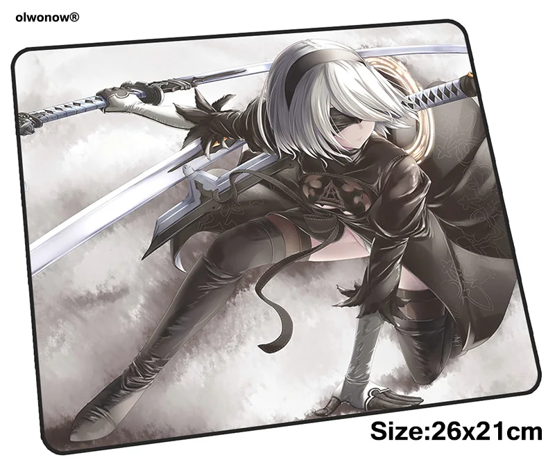 Коврик для мыши NieR 26x21 см игровой коврик большой подарок мальчика компьютерный