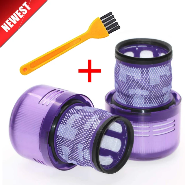 Washable Big Filter Unit For Dyson V10 Sv12 Cyclone Animal Absolute Total  Clean Cordless Vacuum Cleaner, Replace Filter - AliExpress