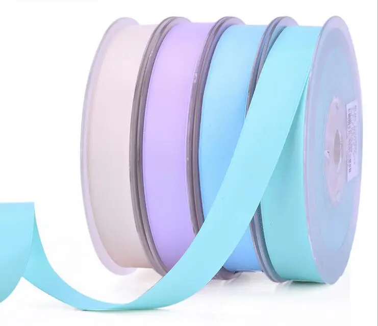 

YOFAY 1/8" 3mm Polyester Double Face Satin Silk Ribbon Matte For Hairpin Gift Wrapping DIY Supply Material Party Accessory