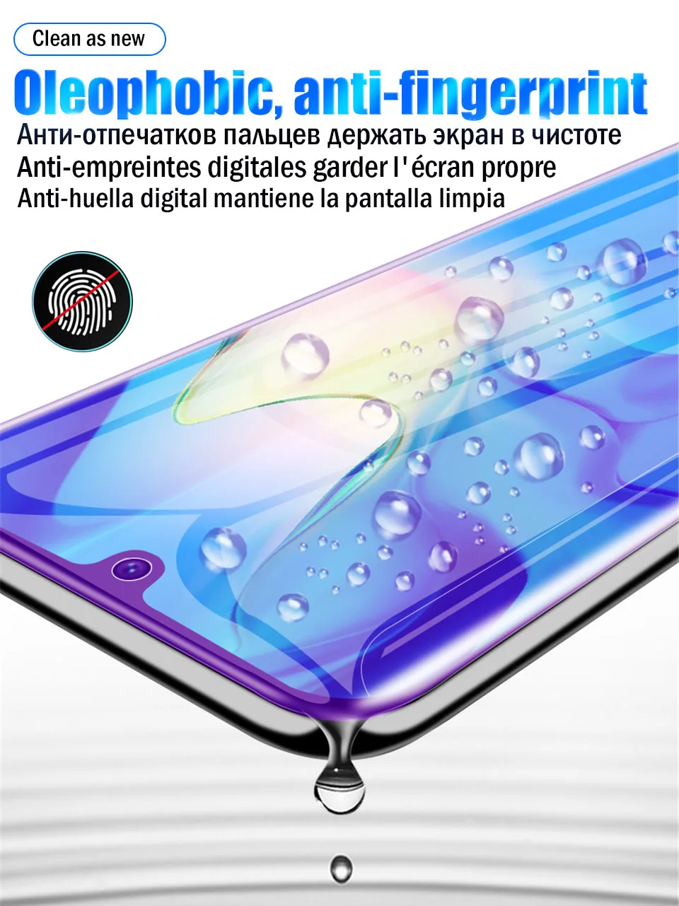 20D Гидрогелевая Защитная пленка для huawei P30 P20 mate 20 Pro P Smart Защитная пленка для экрана huawei mate 20 10 Lite не стекло