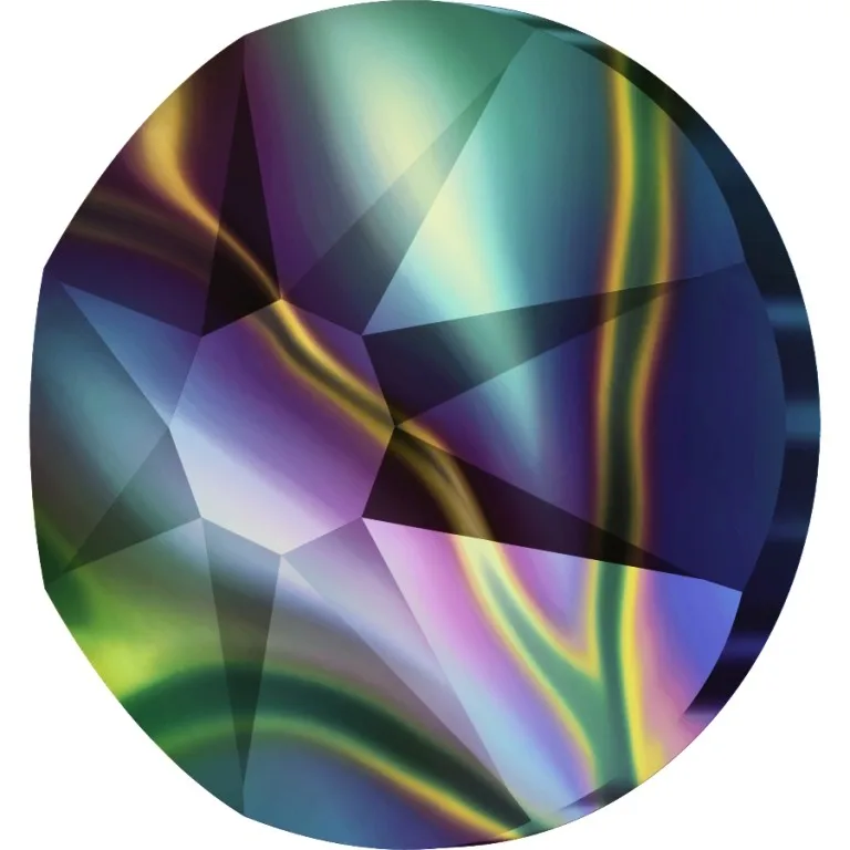 

Swarovski Elements Rainbow Dark (RABDK) No Hotfix or Hotfix Iron On (ss5 - ss34) (2mm - 7mm) Crystal (432 / 36) Rhinestones