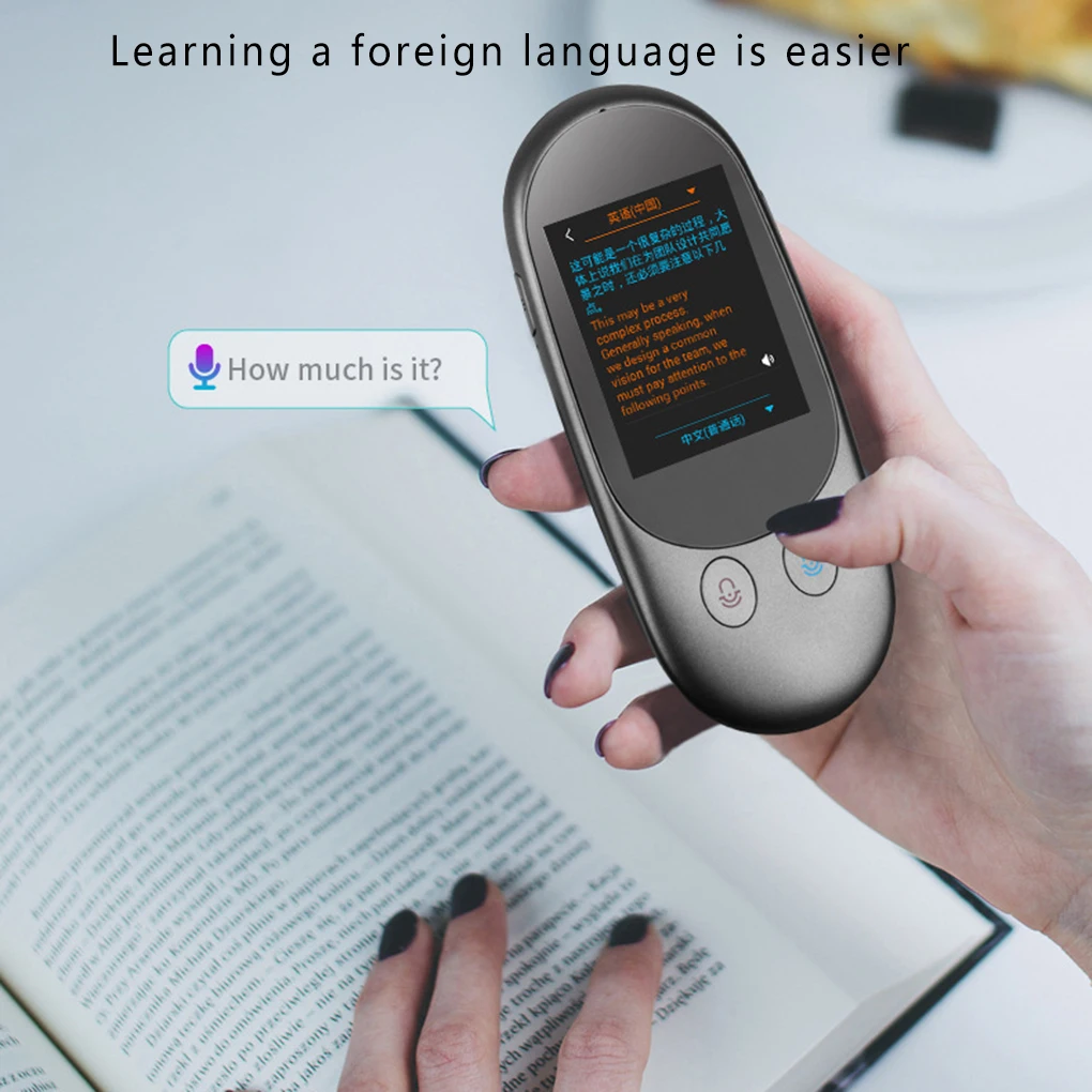  F1 Smart Instant Voice Offline Translator Real Time Multi-Languages Translation Tool Photographic S - 4000027127493