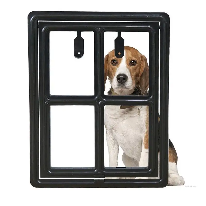Собака Экран дверь жесткий прочный Пластик рамка для собак, щенков кошки-30
