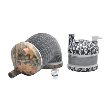 

1Pcs New Folding Creative Bucket Adjustable Smoking Pipe Plastic Hookah Pipe Accessories with Filter Hookah