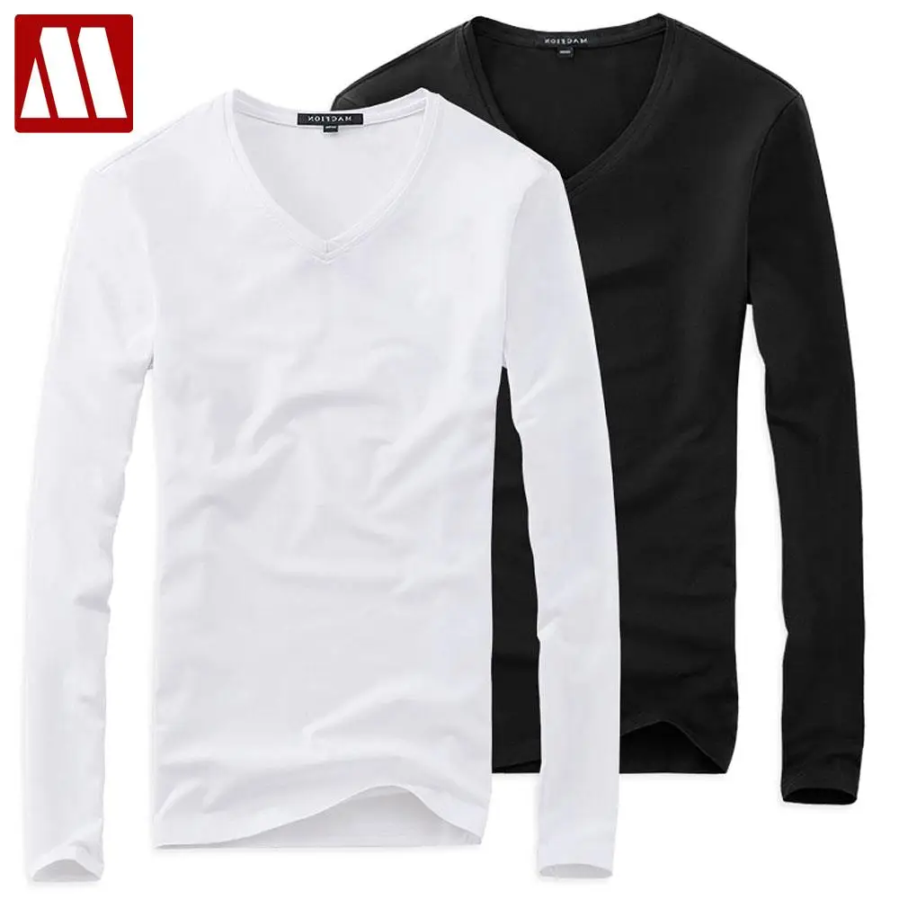 under armour long sleeve v neck mens