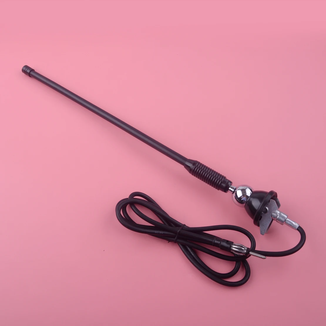 DWCX Universal Car 16'' Roof Antenna Aerial Radio Rod AM FM 76 108MHZ