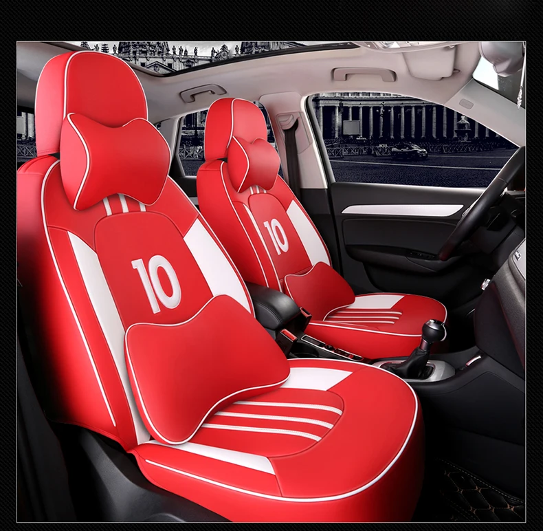Индивидуальные роскошные кожаные сиденья для Audi A1 A3 A4 B8 B7 B6 B5 A6 C6 C7 A8 A8L q3 Q5 Q7 всех седан
