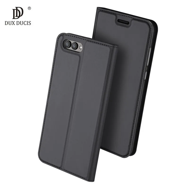 

DUX DUCIS For Huawei Honor V10 Case Luxury PU Leather Case For Honor 10 View Flip Cover Wallet Case Protective Case Phone Capa