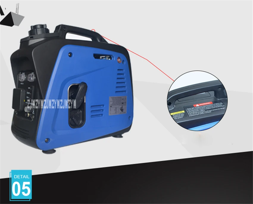 Gerador de Gasolina Acampamento ao ar Gerador a Gasolina Inversor Digital Pequeno Portátil Casa Livre Emergência 800 w 220 v 4500r - Min Xyg950i gerador a gasolina 800 w 220 v 4500r min