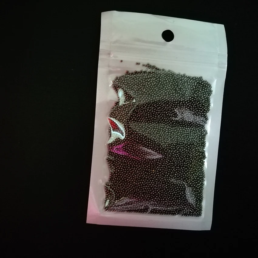 Billige 1KG 1mm Metall Gold Silber Stahl Ball Nail art Caviar Perlen Nagel Spitze Dekoration DIY Telefon Decor Zubehör