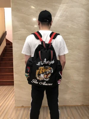 fashion embroidered tiger men backpacks designers brand male mochila feminina youtube backpacks mujer (20)