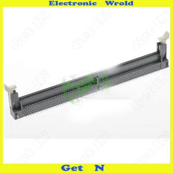 

5pcs FOXCONN DDR2 Connector 1.8V 90 Degree Bend Sockets Industrial Slot Model AU0401H-R3