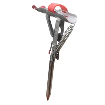 

Hot sale Full Stainless Steel Automatic Spring Fishing Rods Holders, Adjustable Sensitivity Folding Fishing Bite Bracket