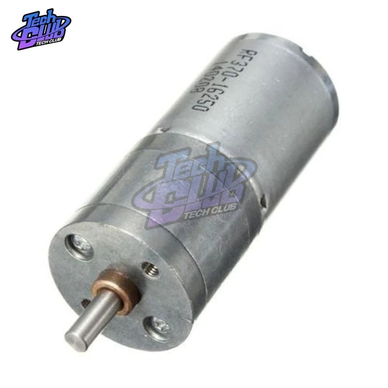 

DC 12V 60RPM Motor Speed Reduction Gear Motor Electric Powerful Torque 25mm