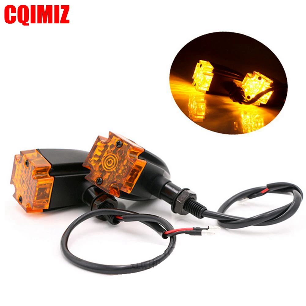 

High Quality Aluminum LED Maltese Cross Motorcycle Turn Signal Lights Indicator Light Blinkers For Harley Chopper Cafe Racer