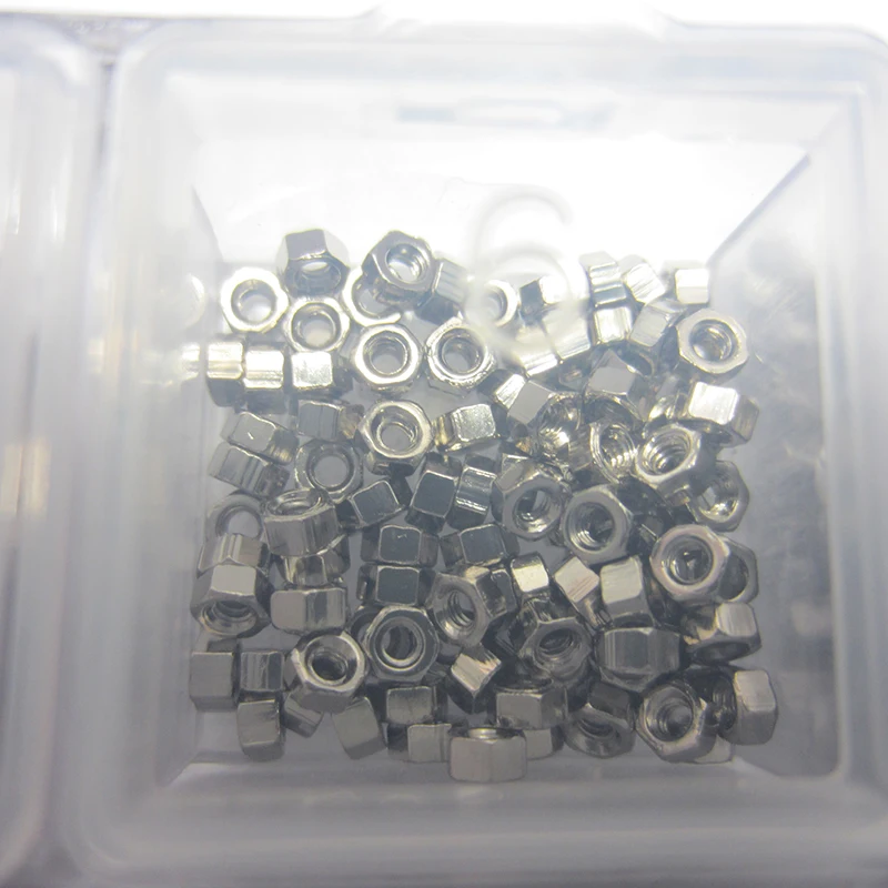 1000PCS/Lot Glasses Watch Screw Bolt Stainless Steel 304 Nuts&Screws