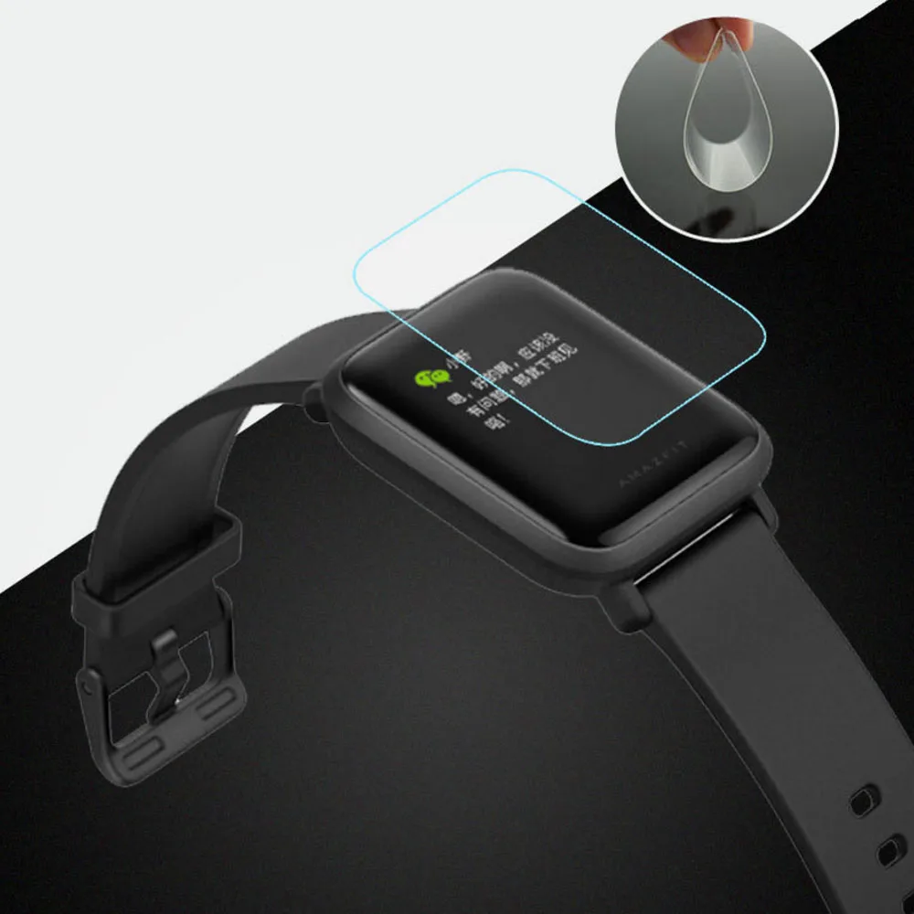 3 шт. ультратонкая Защитная пленка для смарт браслета Xiaomi Huami Amazfit Bip Youth Edition