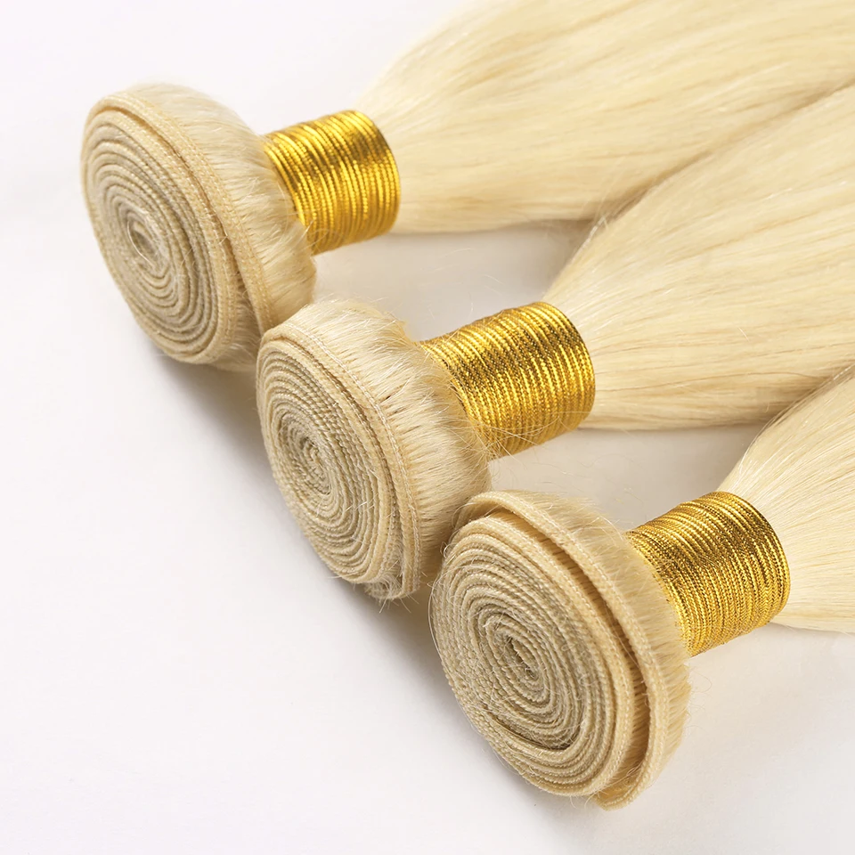 HJ WEAVE BEAUTY 8A светлые человеческие волосы прямые натуральные 3 шт./лот бразильские