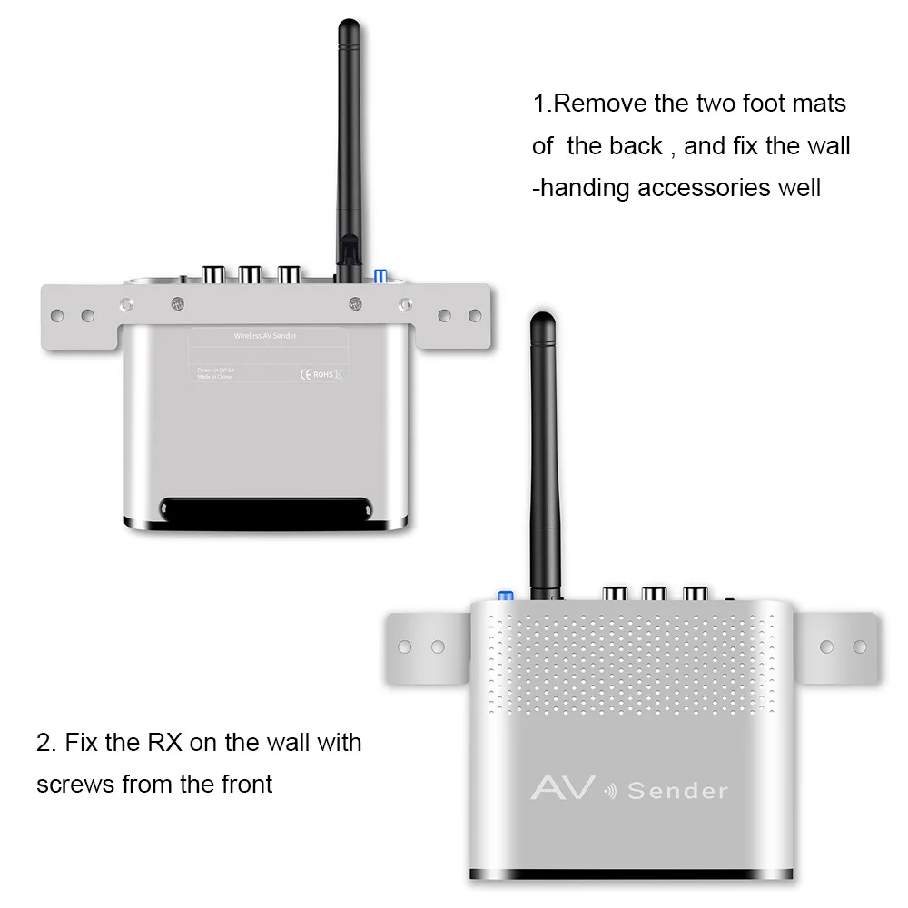 Приемник передатчик Wi Fi для ТВ 5 8 ГГц 300/400/500 м|Беспроводные адаптеры| |
