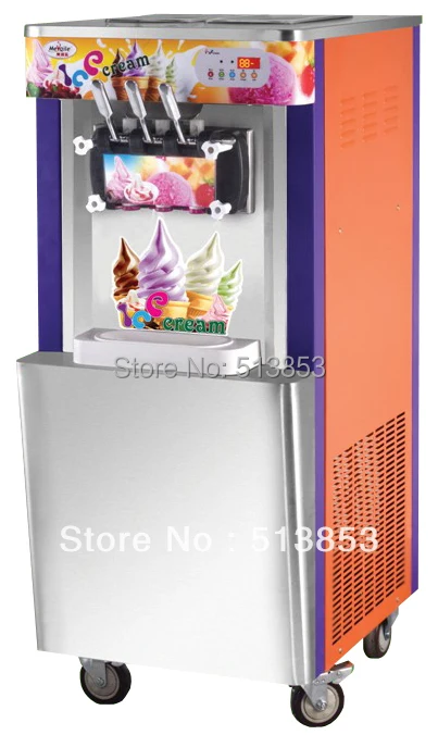 Discount sales Floor Standing Soft Sever Ice Cream Machine