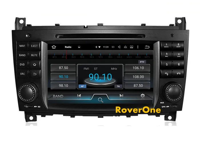 Sale RoverOne Android 7.1 Car Multimedia Player For Mercedes W203 W209 Radio Stereo GPS Navigation DVD Bluetooth 3G WIFI PhoneLink 6