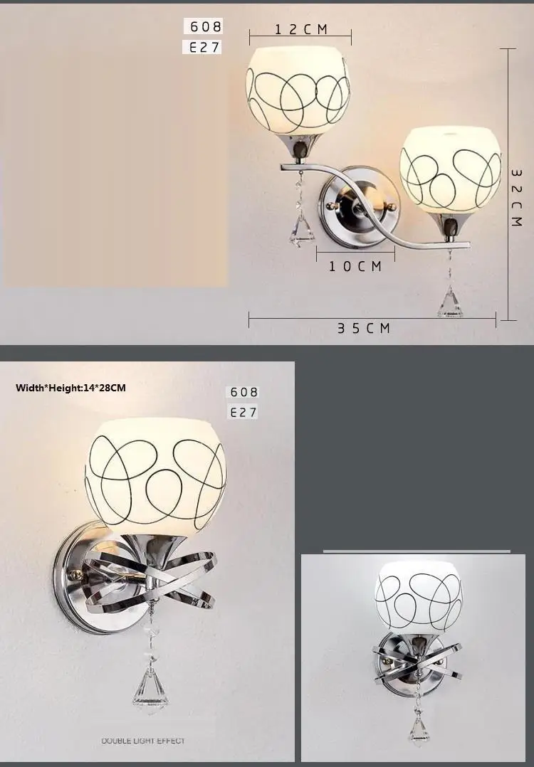 Декор для дома Lampara Arandela Parede свет Tete де горит Wandlamp Aplique Luz сравнению аппликация Murale светильник настенный