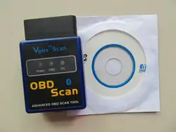 Vgate ELM327 V1.5 с высоким качеством чипа OBD2 Bluetooth сканер OBD2/OBDII ELM 327 V1.5 работает Multi-автомобили код reader Сканер