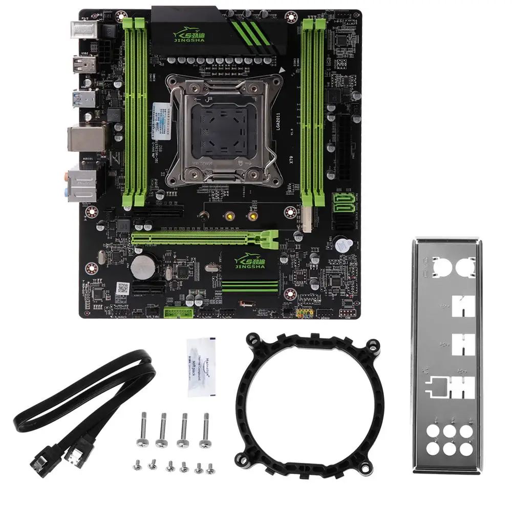  X79 Motherboard 2011 ATX Hauptplatine USB3.0 SATA3.0 PCI-E 16X NVME M.2 SSD unterstützung REG ECC s