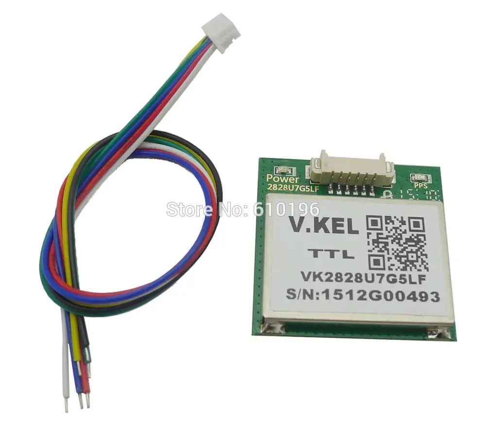 

3PCS/LOT VK2828U7G5LF GPS Module with Antenna TTL 1-10Hz with FLASH Flight