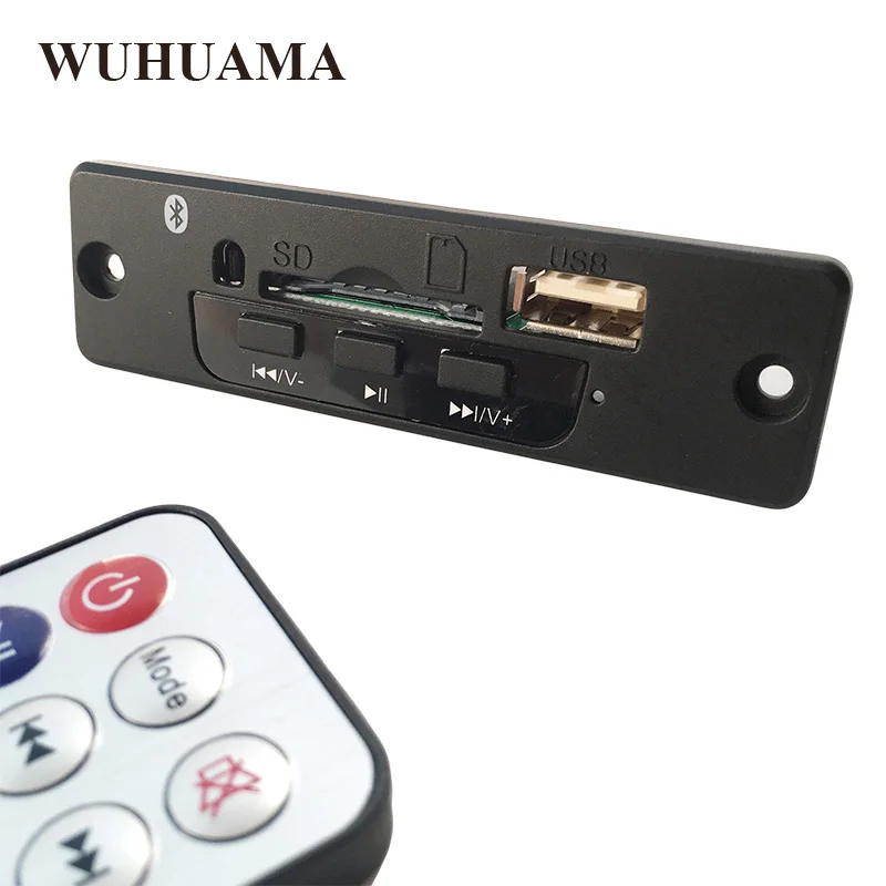 

DIY Bluetooth Speaker Module 5V FLAC MP3 Player Decoder Board Audio Decoding LED 3W+3W Amplifier Stereo With Remote Controller