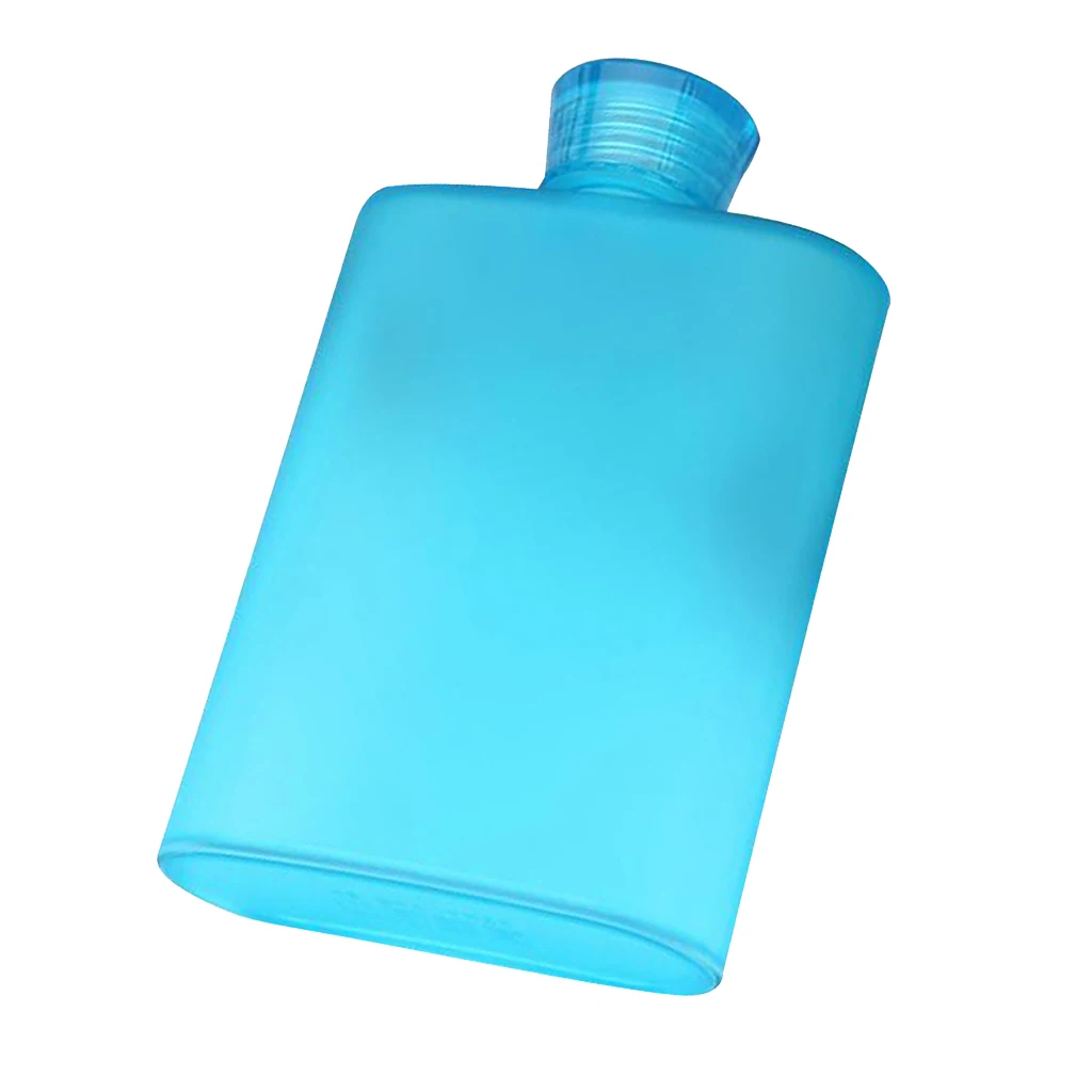 400ml Memo Paper Bottle Flat Portable Notebook Water Bottle BPA Free for  Activity Outdoor Sports