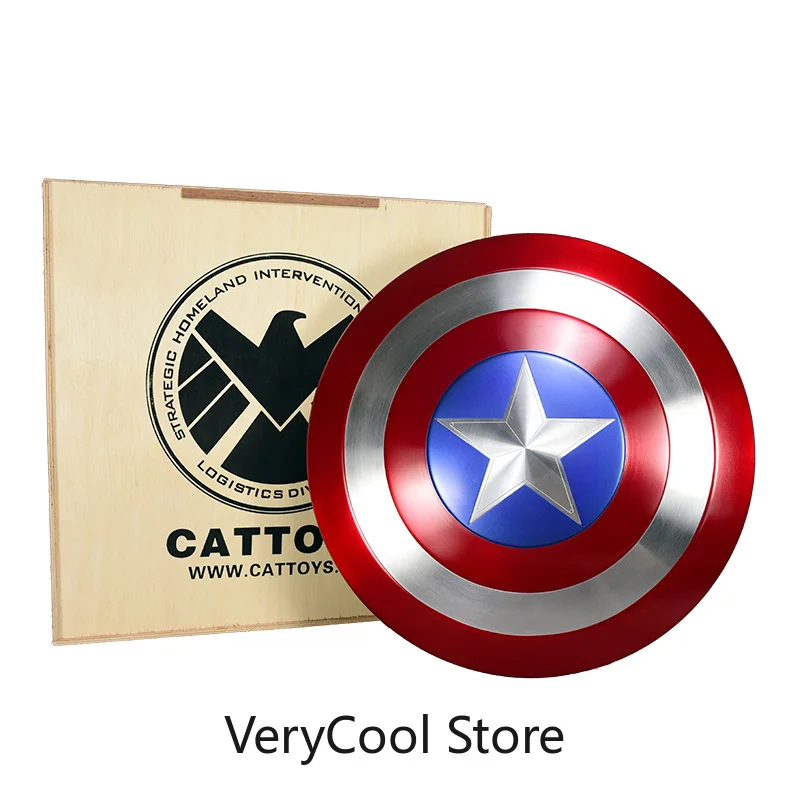 

[Metal Made] CATTOYS 1:1 AVENGERS Captain America Shield Replica&Prop Perfect Version COLLECTION GIFT