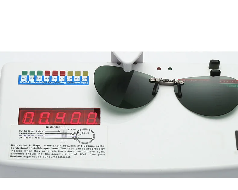 Мужские поляризационные солнцезащитные очки на застежке для мужчин и женщин, очки пилота, солнцезащитные очки с уф400 зажимом, очки для близорукости, очки для ночного вождения, ZB-82