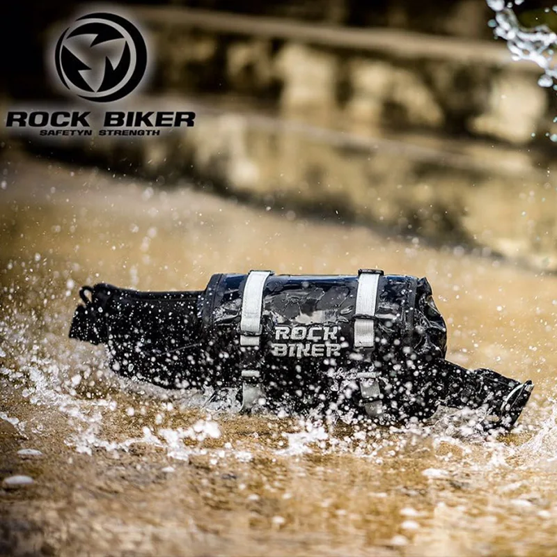 

ROCK BIKER Waterproof motorcycle shoulder waist bag motorbike cycling racing pack waist luggage bike package alforjas para moto