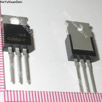 

10Pcs/ lot 2SC2562-Y 2SC2562 C2562 2562-Y 5A 60V 25W NPN TO-220 Darlington transistor New Original Product