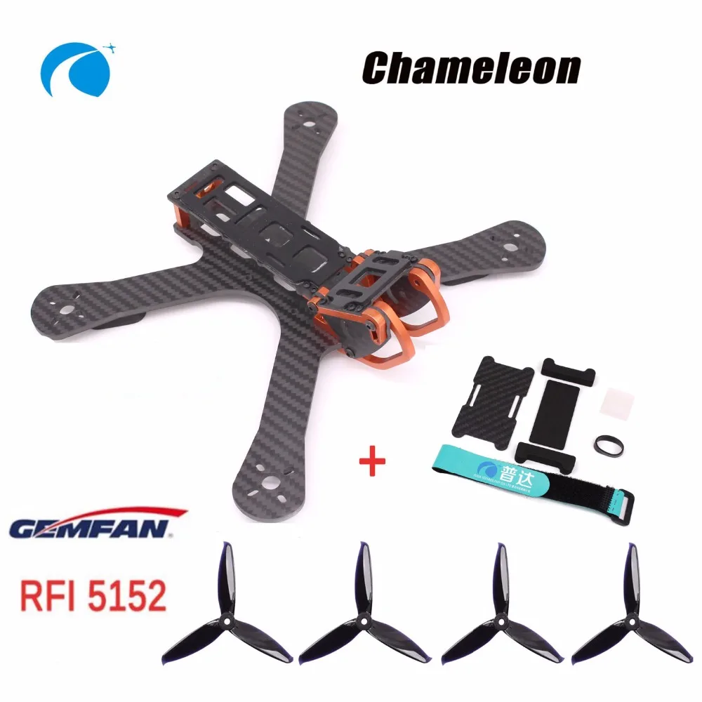 PUDA Хамелеон 5 &quotFPV-системы Рамки FPV-системы Racing Drone Quadcopter с gemfan 5152/dalprop t5040c