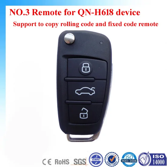 QN RC108X № 3 дистанционного Складной флип AUDStyle для H618 Хост пульта управления|Ключ от