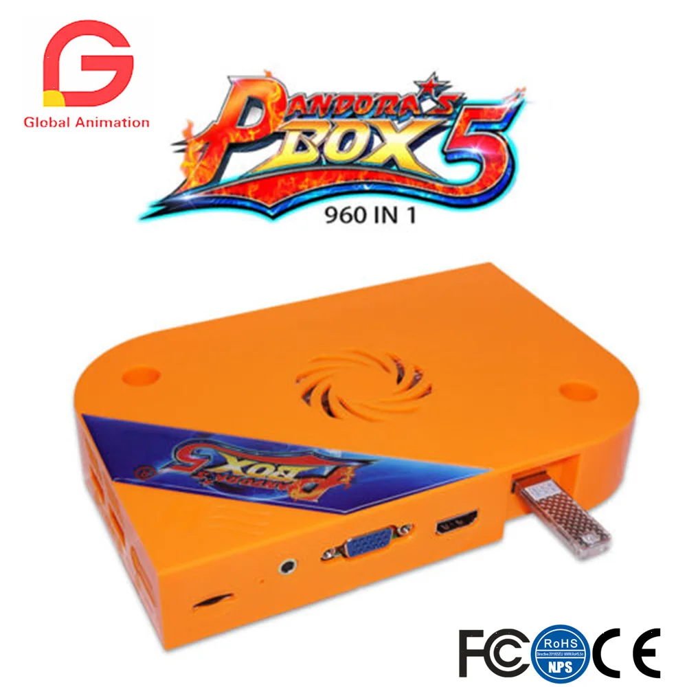 

Pandora Box 5 960 In 1 Jamma Arcade Version Multi Game Board VGA & HDMI Output
