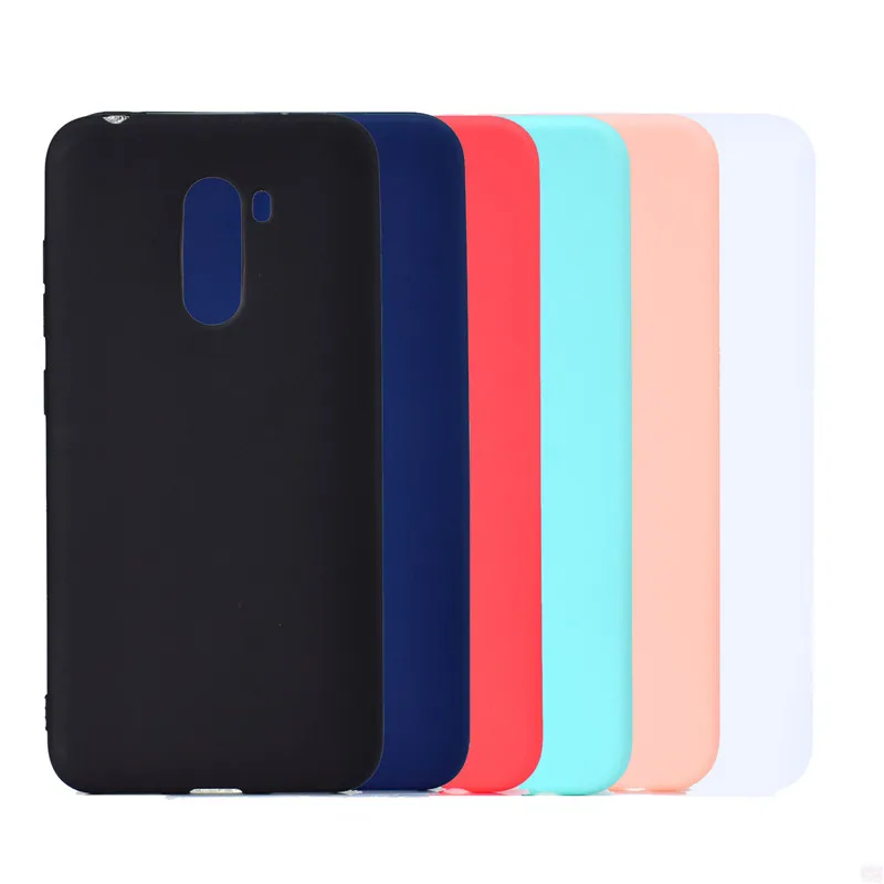 Чехол ярких цветов для Xiaomi Pocophone F1 Силиконовый ТПУ мягкий чехол Poco ультра тонкий